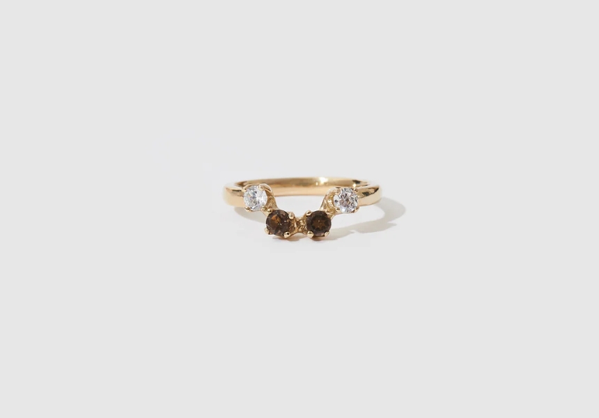 Bella Clark Four-stone ring
